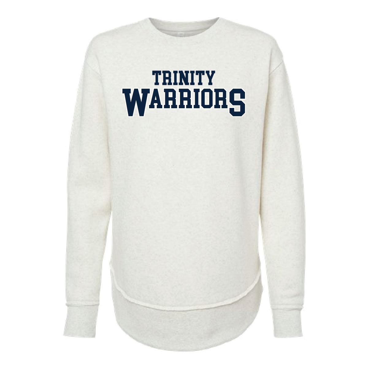 Trinity Academy Women's Weekend Fleece - Twill Applique Logo