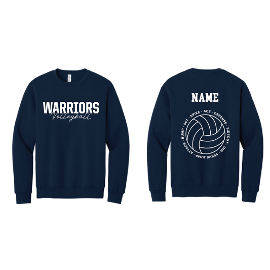 TA Volleyball Jerzees NuBlend Crewneck Sweatshirt