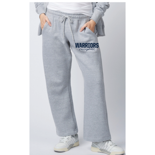 TA Volleyball Enza Ladies Fleece Wide Leg Pant