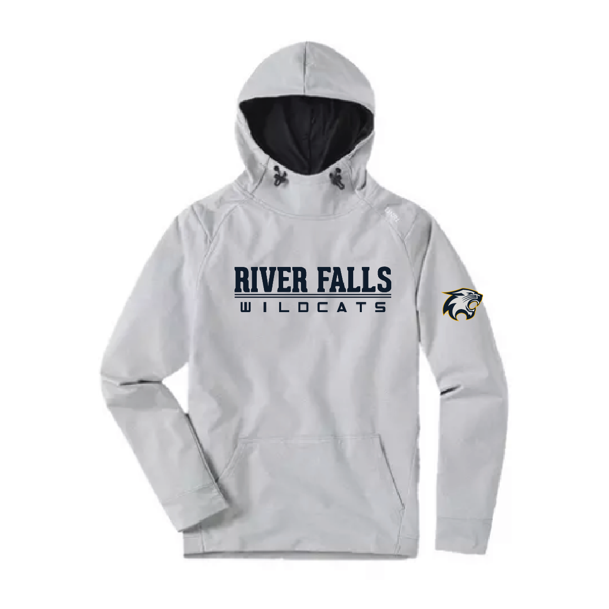 River Falls Retail Online Unrl Crossover Hoodie - Heather Grey