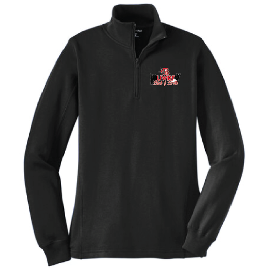 UWRF Block and Bridle Womens 1/4 Zip Sweatshirt