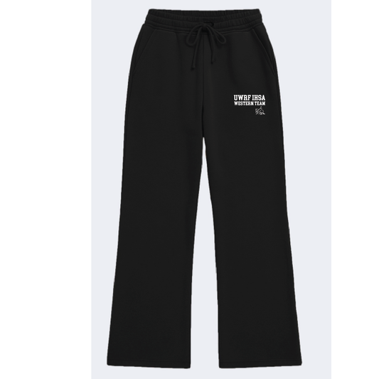 UWRF IHSA Western Ladies Fleece Wide Leg Pant