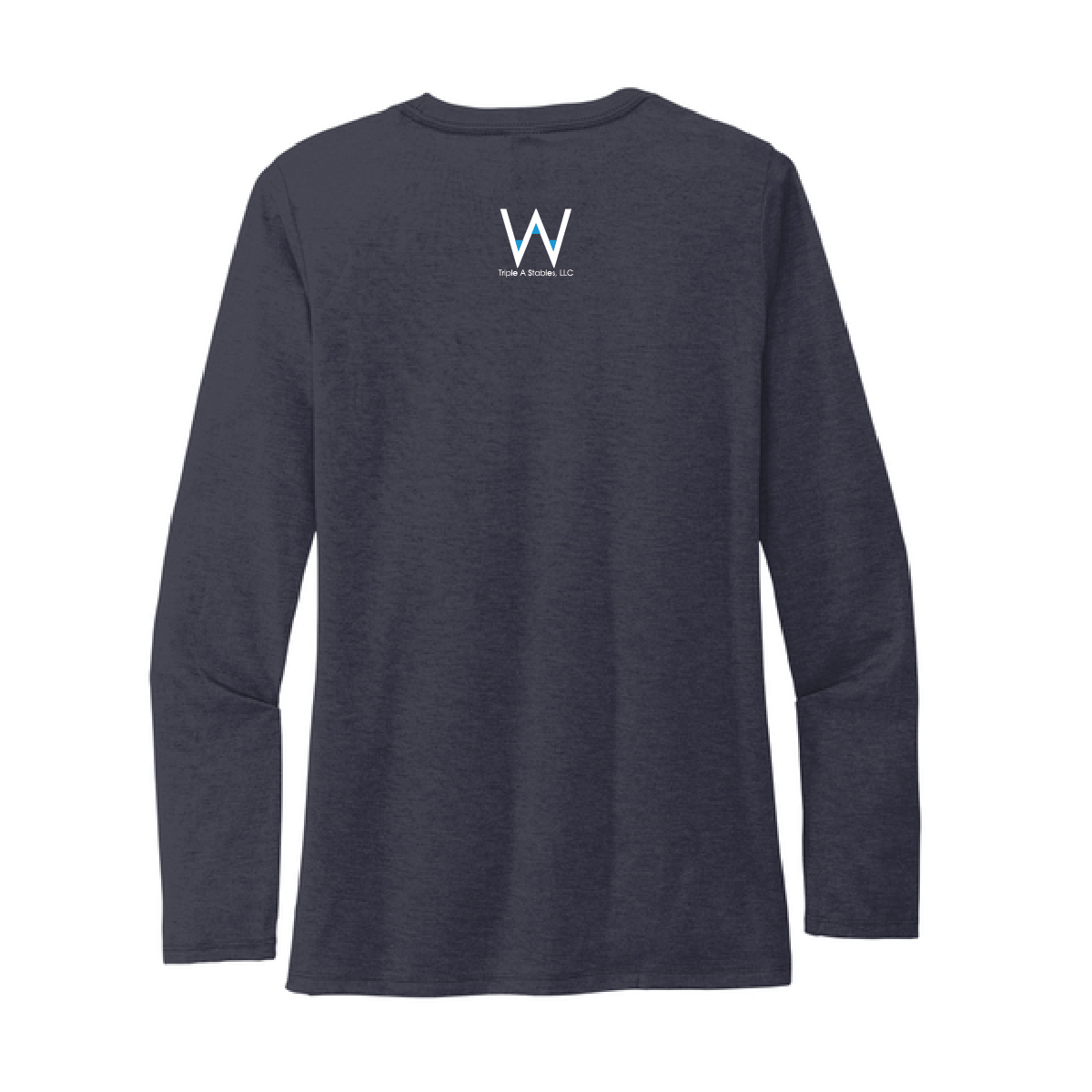 Welman Allmade Women's Tri-Blend Long Sleeve with Print