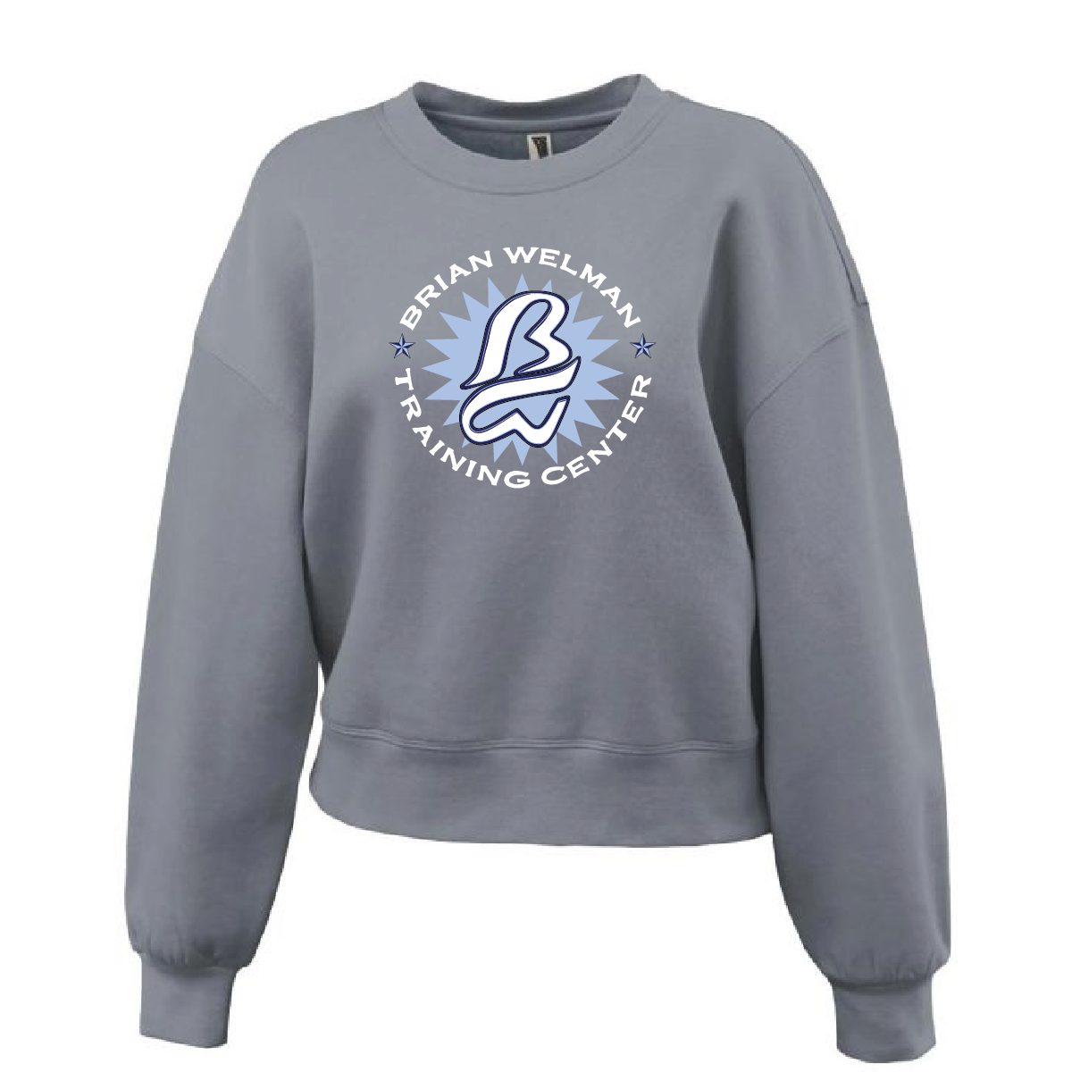 Welman Pennant Women's Crew with Embroidery