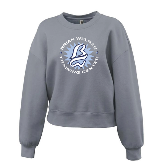 Welman Pennant Women's Crew with Embroidery