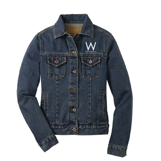 Welman Port Authority Women's Denim Jacket with Embroidery