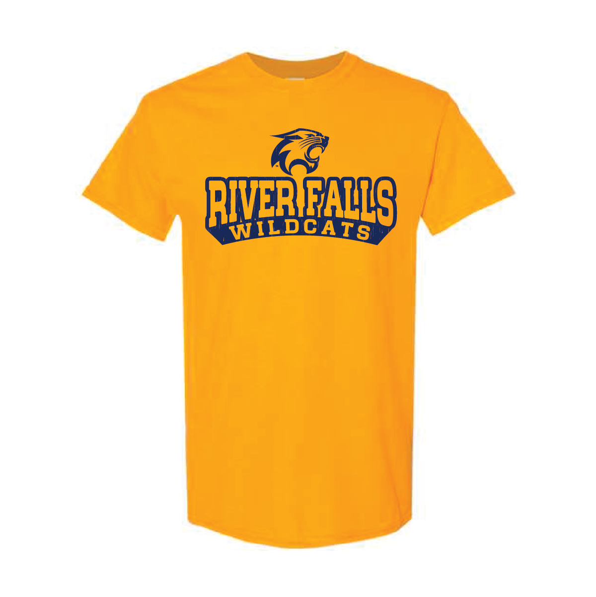 River Falls Retail Online Gildan Youth Gold Short Sleeve