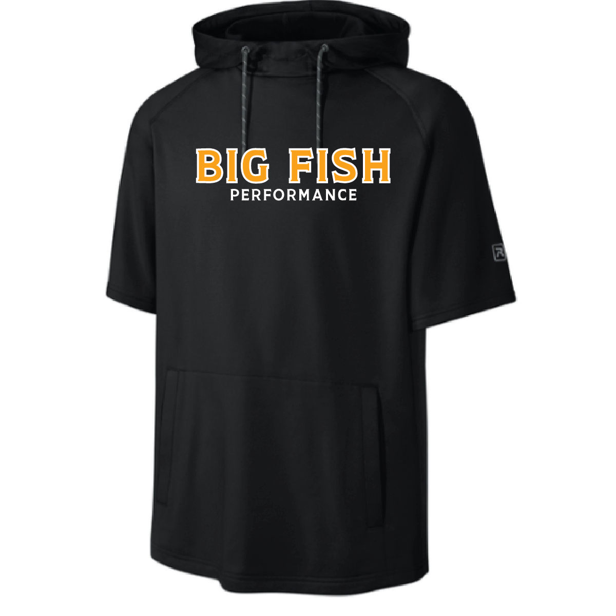 Big Fish Richardson Charge Performance Fleece Short Sleeve Hoodie