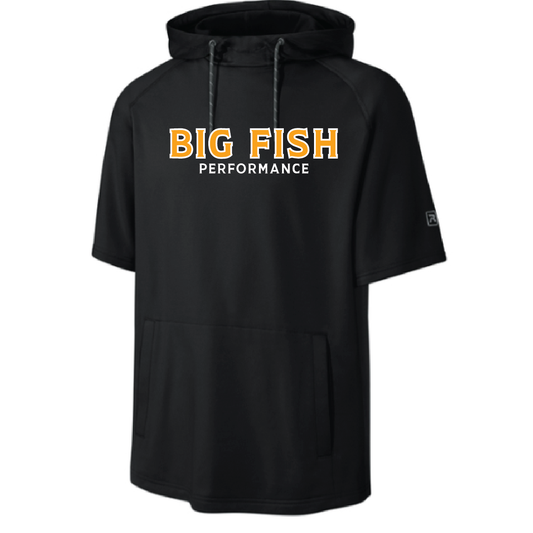 Big Fish Richardson Charge Performance Fleece Short Sleeve Hoodie