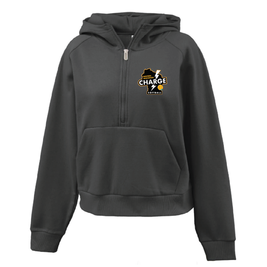 Wisconsin Charge Women's Half Zip Hoodie