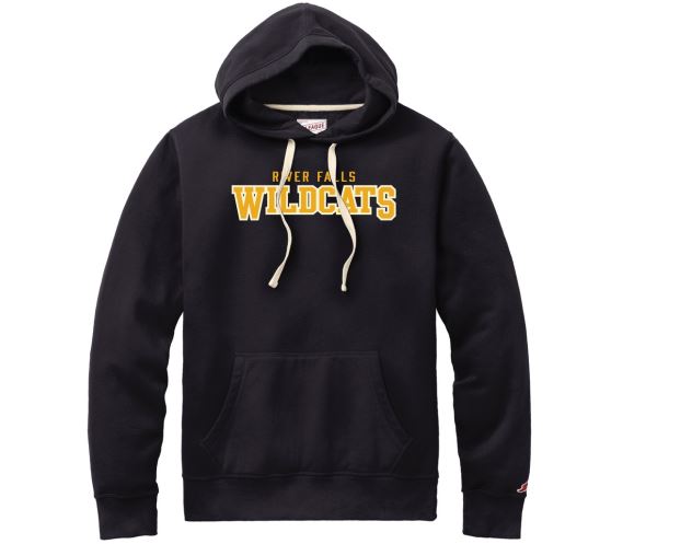 River Falls Retail Online League Stadium Hoodie with Chenille