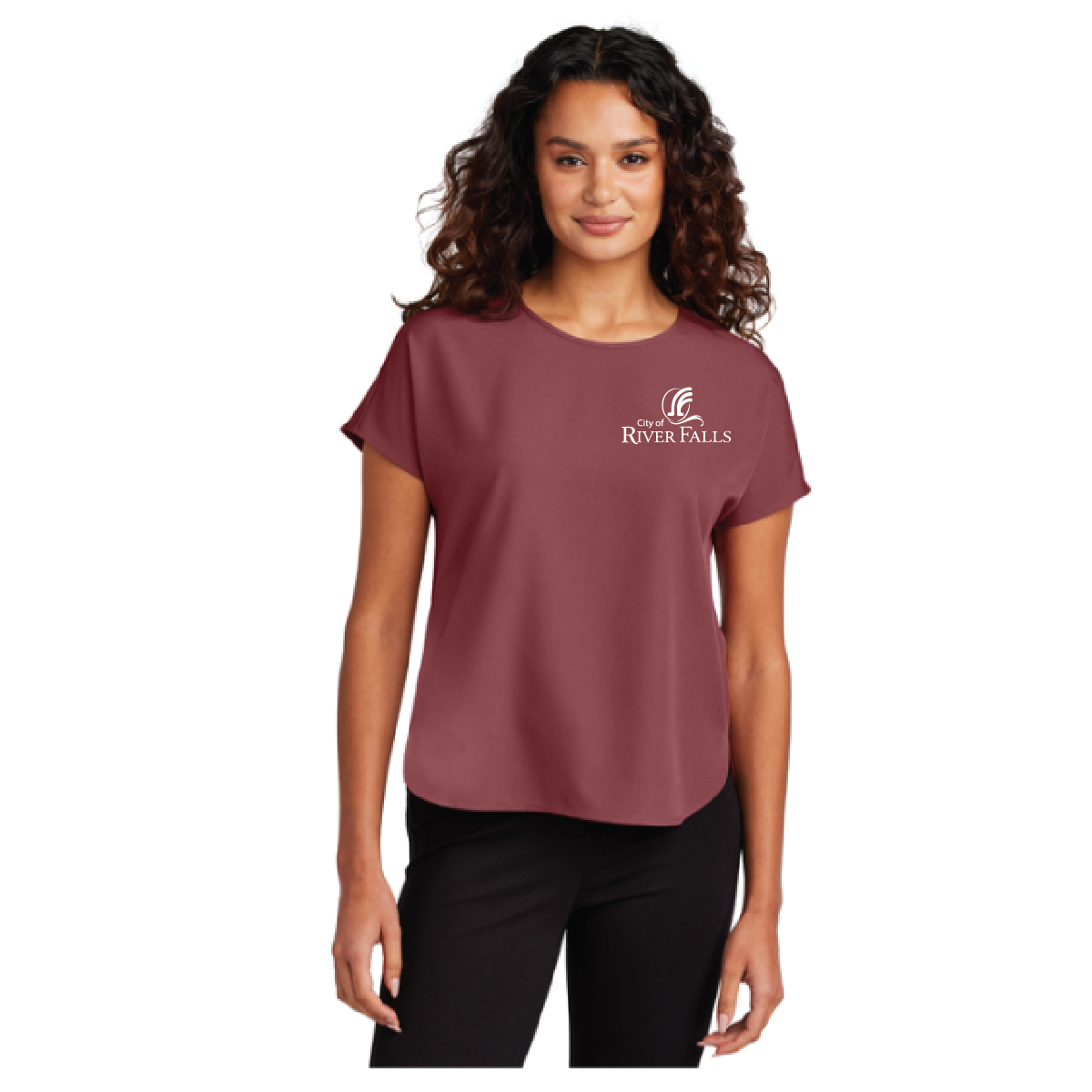 City of RF Mercer+Mettle Women's Stretch Crepe Crew