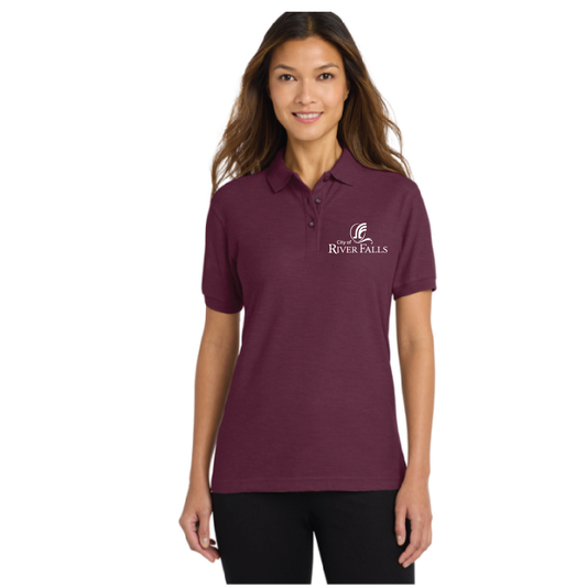 City of RF Port Authority Women's Silk Touch Polo