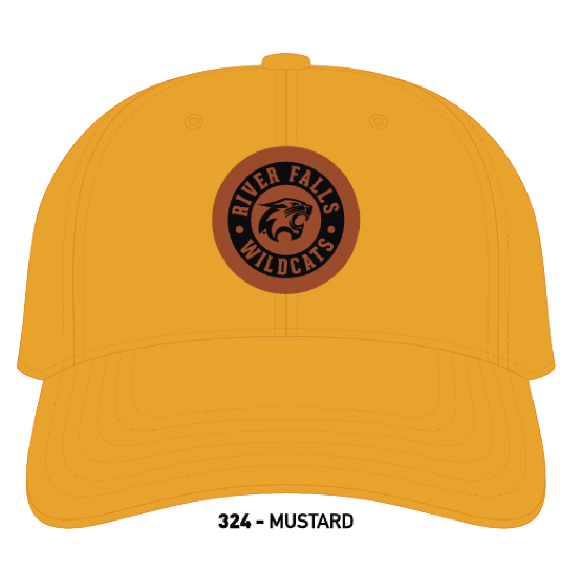 River Falls Retail Online Richardson 324 - Mustard Leather Patch