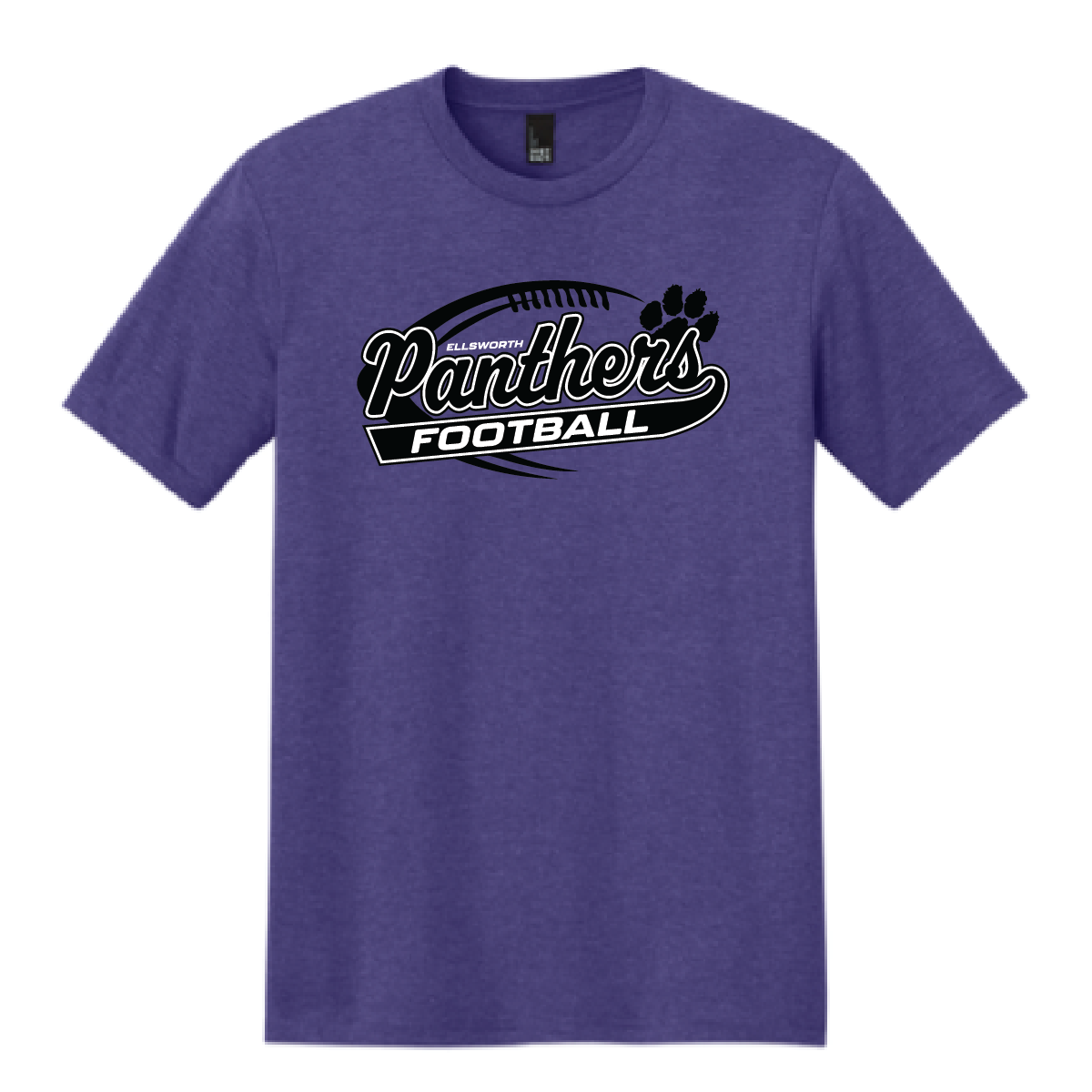 Ellsworth Football District Perfect Tri Tee with Print