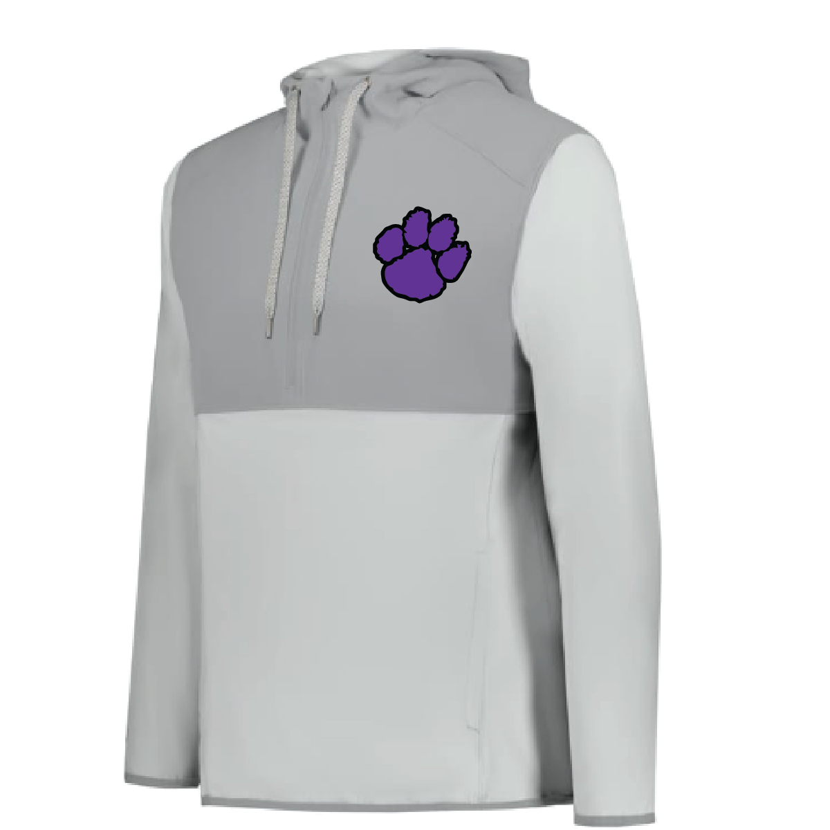 Ellsworth Football Holloway City Stretch Hybrid Pullover Hoodie with Embroidery