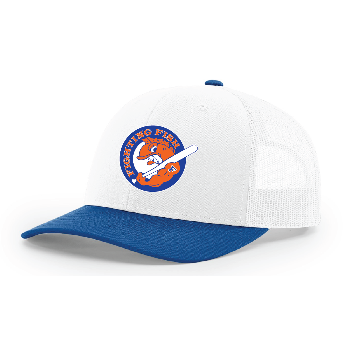 Fighting Fish Trucker Hat – Circle Logo