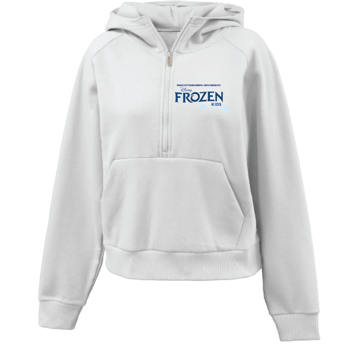 Frozen Kids Women's Half-Zip Hoodie