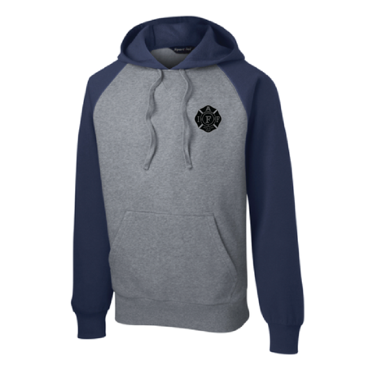 MSP Airport Sport Tek Raglan Colorback Pullover Hooded Sweatshirt
