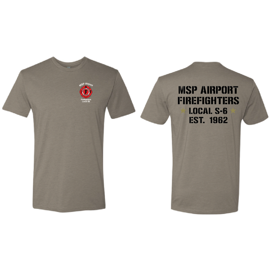 MSP Airport Next Level Apparel Adult CVC Tee