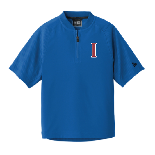 Ignite Baseball New Era Cage Short Sleeve 1/4-Zip Jacket