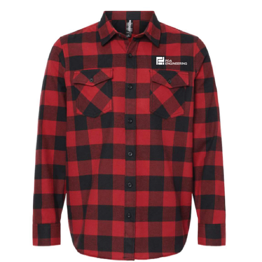 PDA Independent trading Co Unisex Flannel Shirt - Two Colors