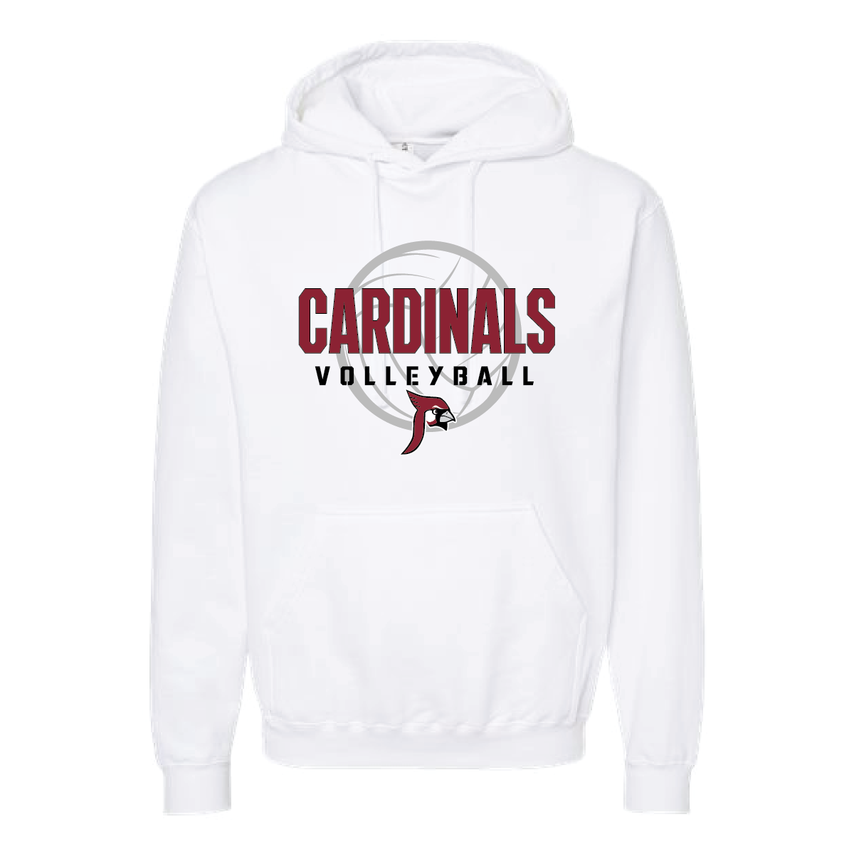 Prescott Volleyball Tultex Unisex Fleece Hooded Sweatshirt with Print