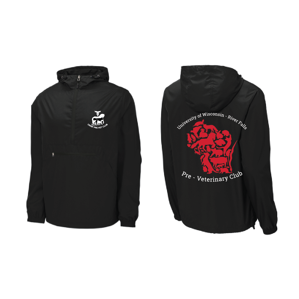 UWRF Pre Vet Sport-Tek ® Packable Anorak