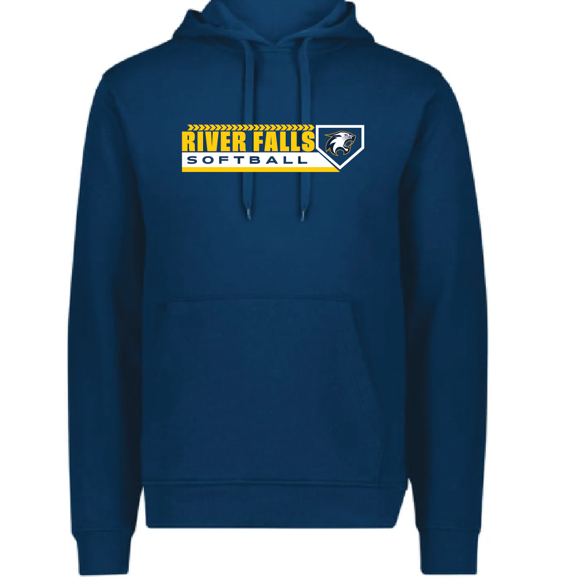 RF HS Softball 60/40 Fleece Hoodie