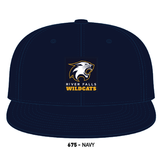 River Falls Retail Online Solid Navy R-Flex Adjustable - Square Rubber Patch