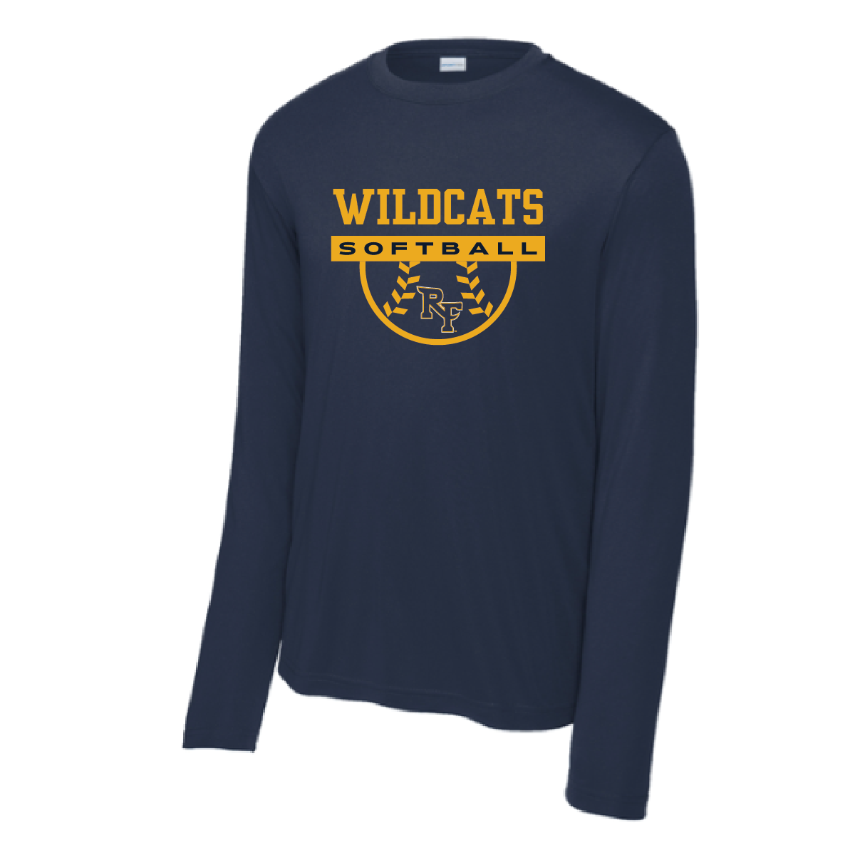 River Falls Softball Sport Tek Long Sleeve PosiCharge Competitor Tee