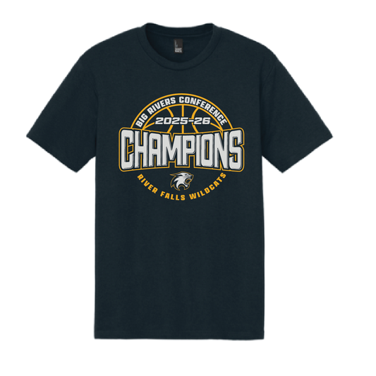 RF Boys Basketball Conference Champions 2026 Short Sleeve Tee