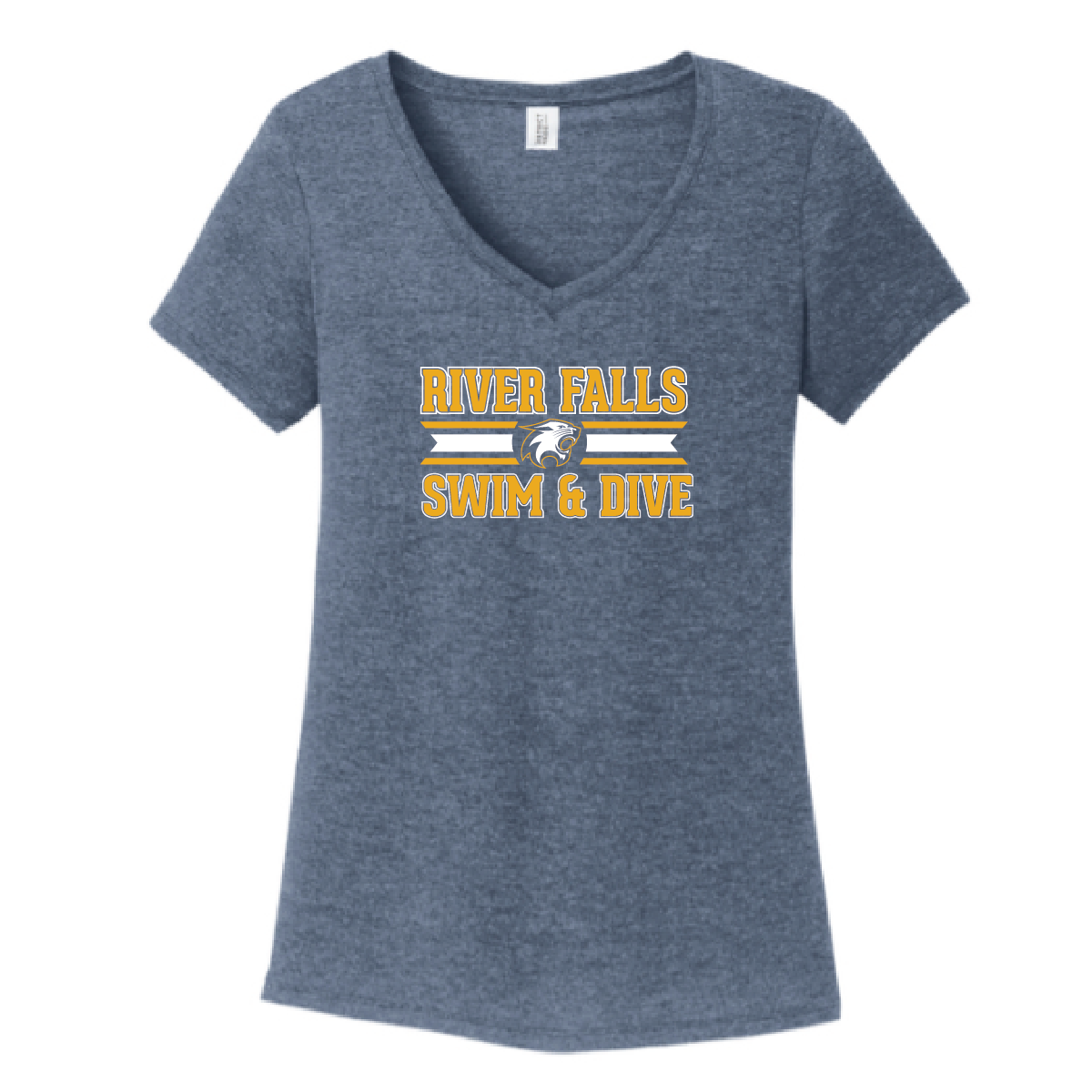 RF Swim & Dive District Women's Perfect Tri V-Neck Tee