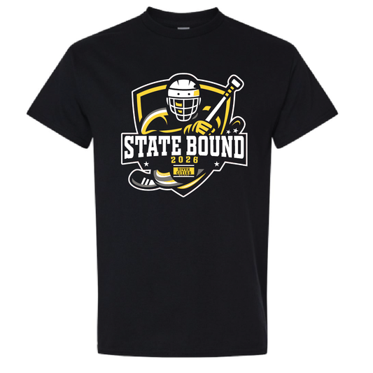 River Cities Hockey State Bound 2026 T-shirt