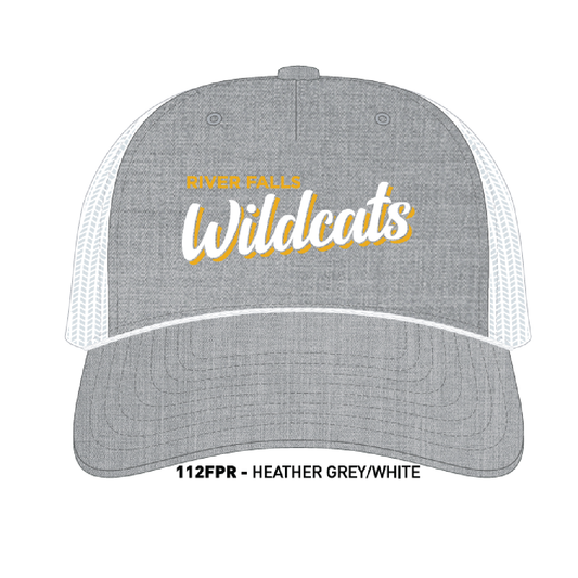 River Falls Retail Online Mesh Back Trucker with Rope - Silicone Patch