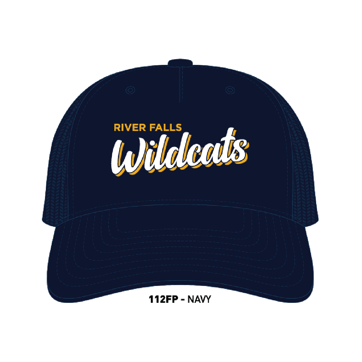 River Falls Retail Online Richardson 5 Panel Trucker- Silicone Patch