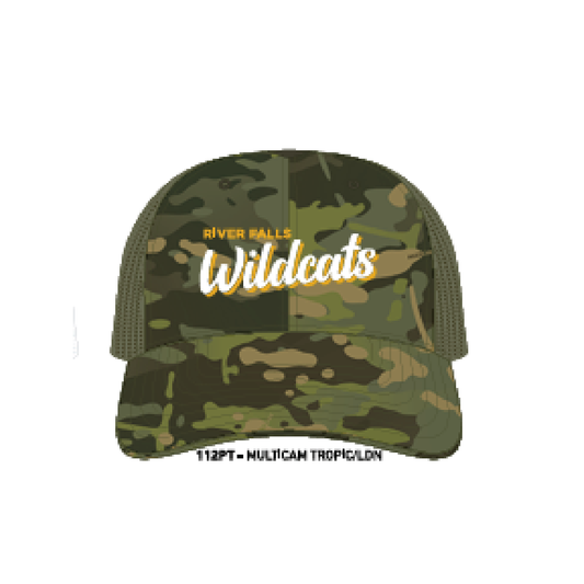 River Falls Retail Online Printed Tactical Trucker - Silicone Patch