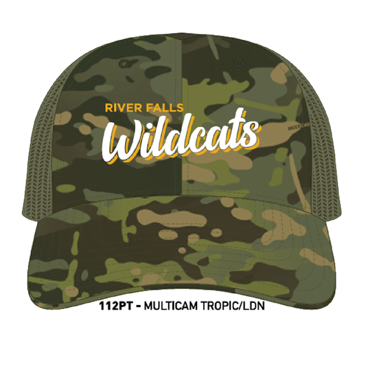 River Falls Retail Online Printed Tactical Trucker - Silicone Patch