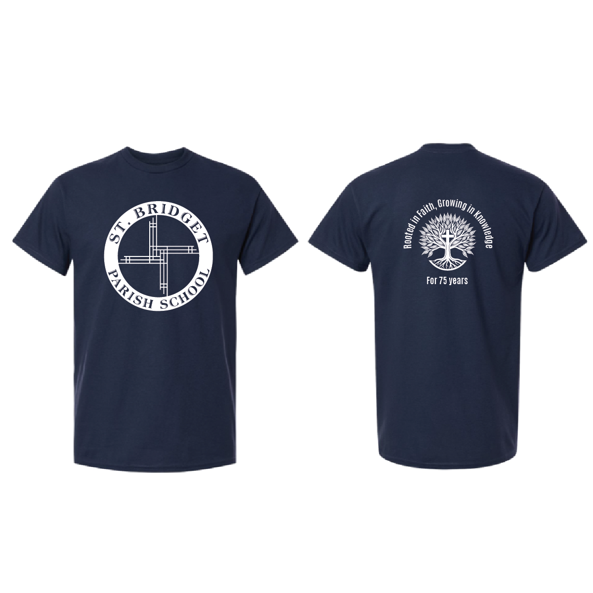 St. B 75 Anniversary Gildan Heavy Cotton T-Shirt