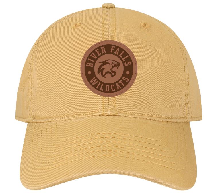River Falls Retail Online Legacy Relaxed Twill Hat with Leather Patch