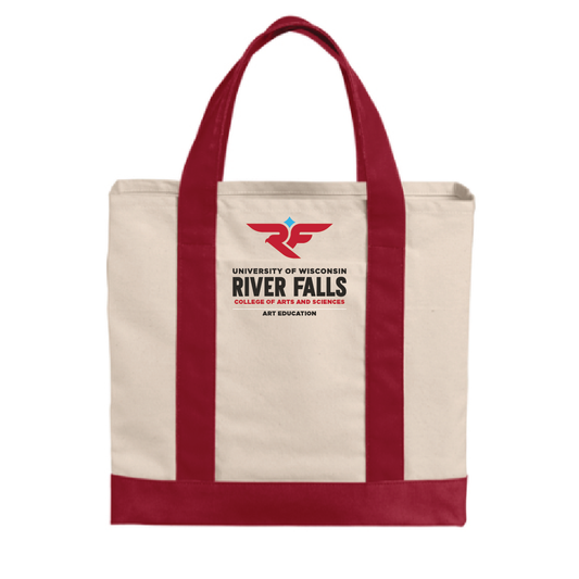 UWRF Arts & Sciences Port Authority Cotton Canvas Two-Tone Tote