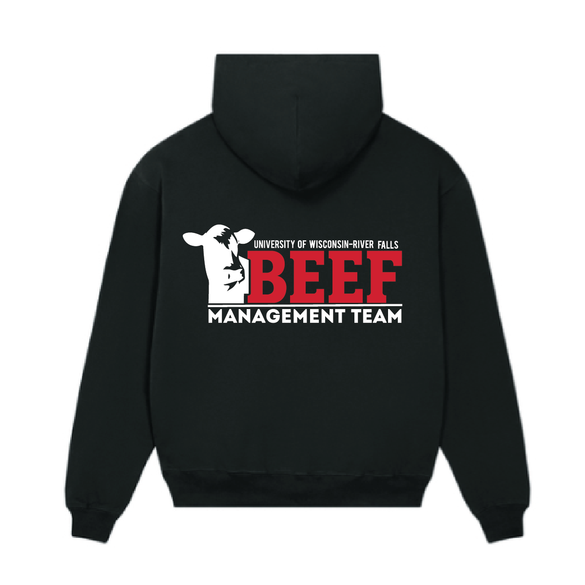 UWRF Beef Management Stanley/Stella Unisex Cooper Dry Hooded Sweatshirt