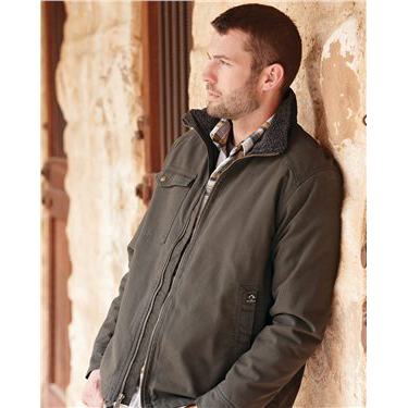 Loparex DRI DUCK - Endeavor Canyon Cloth Canvas Jacket with Sherpa Lining