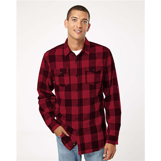 TCLAD Burnside - Yarn-Dyed Long Sleeve Flannel Shirt