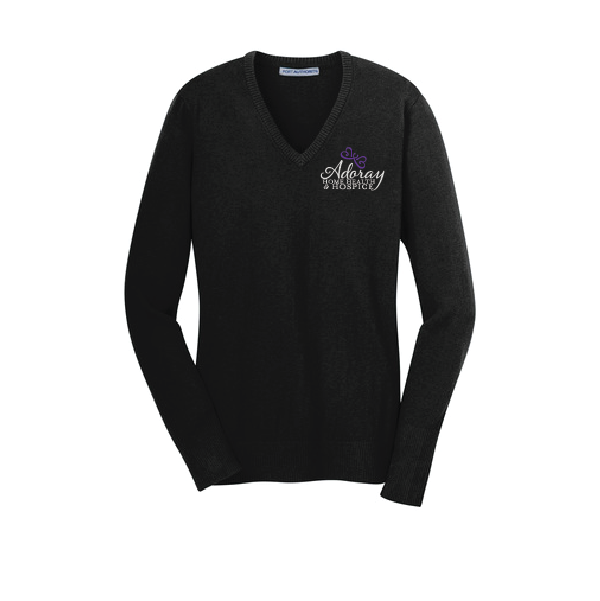 Adoray Port Authority® Ladies V-Neck Sweater