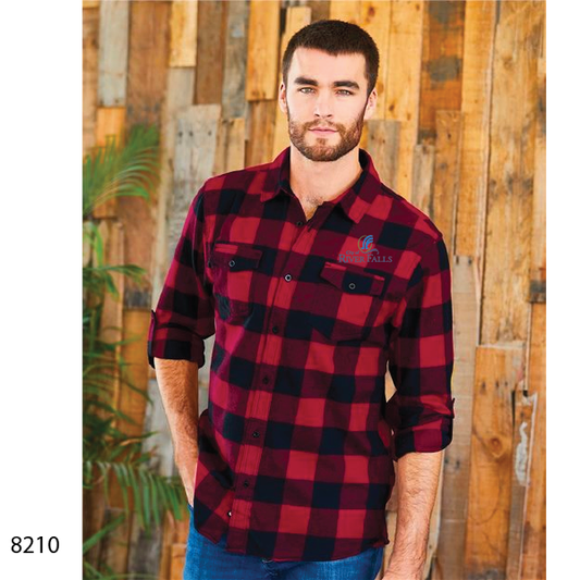 City Of RF Burnside – Yarn-Dyed Long Sleeve Flannel Shirt