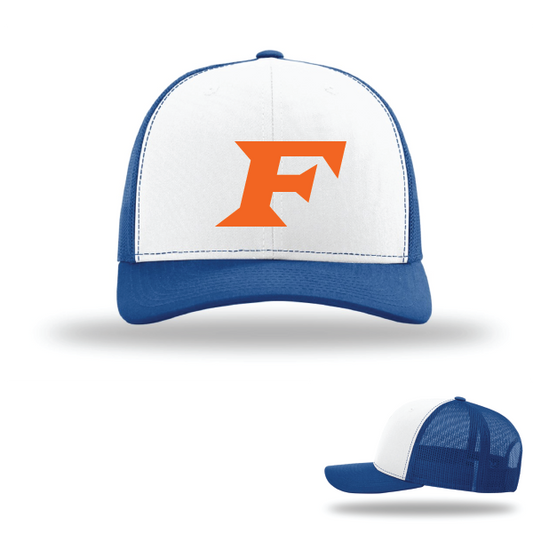 Fighting Fish Trucker Hat – F Logo