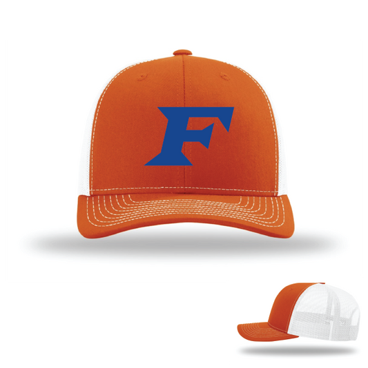 Fighting Fish Trucker Hat – F Logo