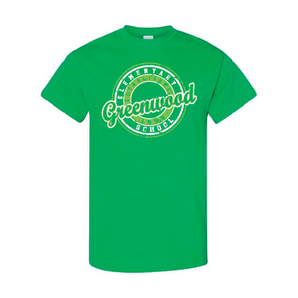 Greenwood Elementary Cotton Short Sleeve Shirt