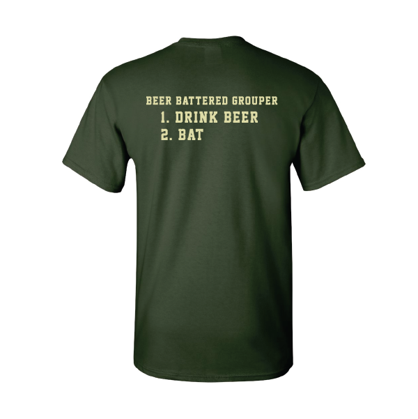 Groupers Beer Battered Cotton Shirt
